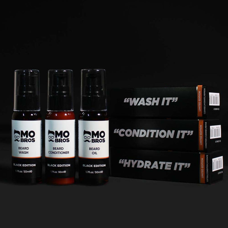 Beard Conditioning Wash + Conditioner + Oil 50ml Trio
