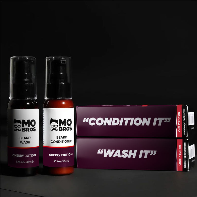 Beard Wash And Conditioner 50ml Cleanse Combo