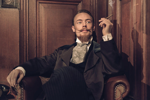Bearded Man in Chair