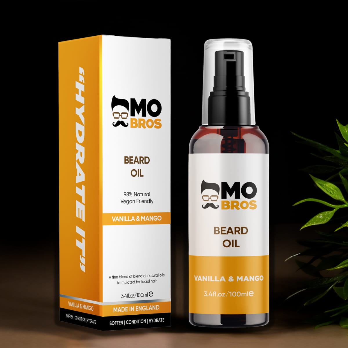 Premium Beard Oil - 100ml - Black Cherry