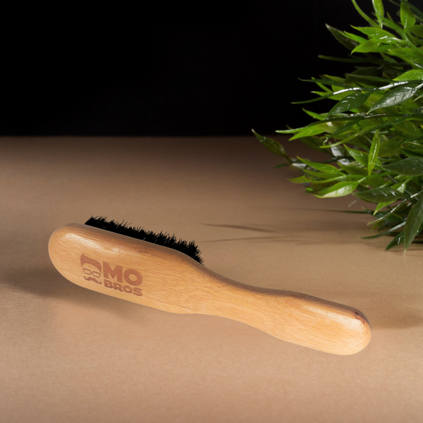 Wooden Handle Beard Brush