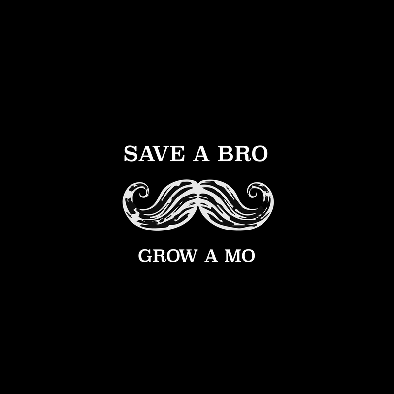 Save a Bro Grow a Mo - T Shirt