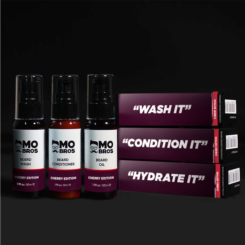 Beard Conditioning Wash + Conditioner + Oil 50ml Trio