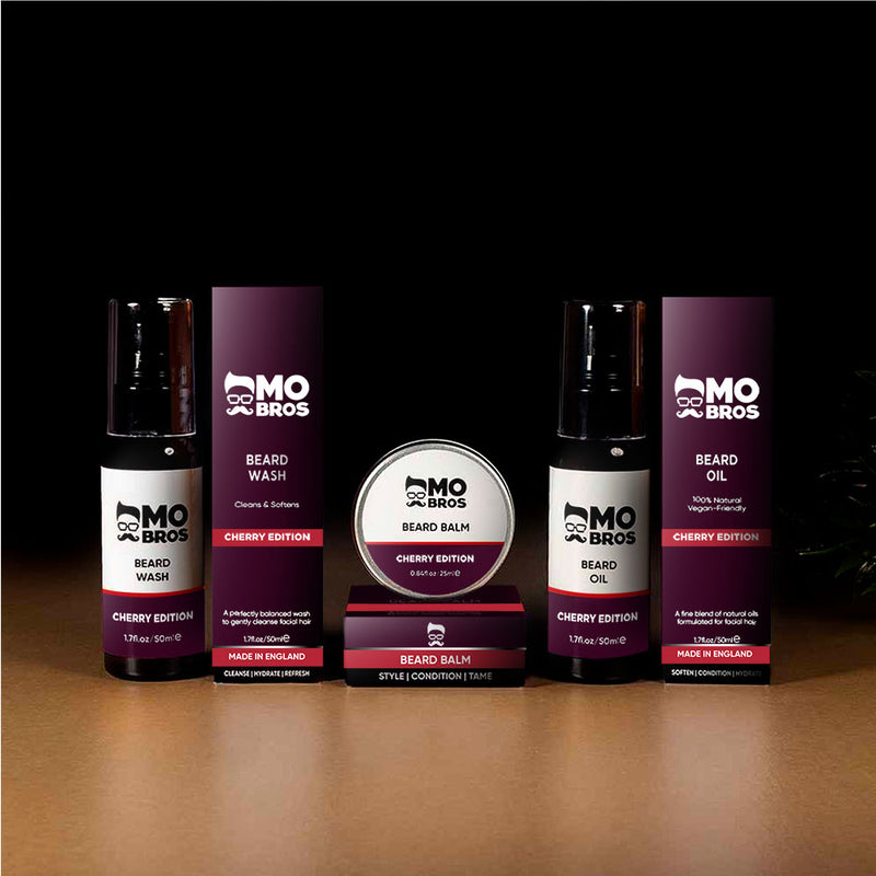Beard Oil + Balm + Wash Hydration Trio