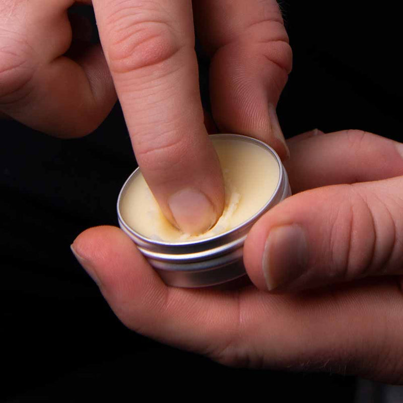 Beard Balm Gift Set In Use