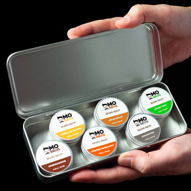 Beard Balm Gift Set Open Hand