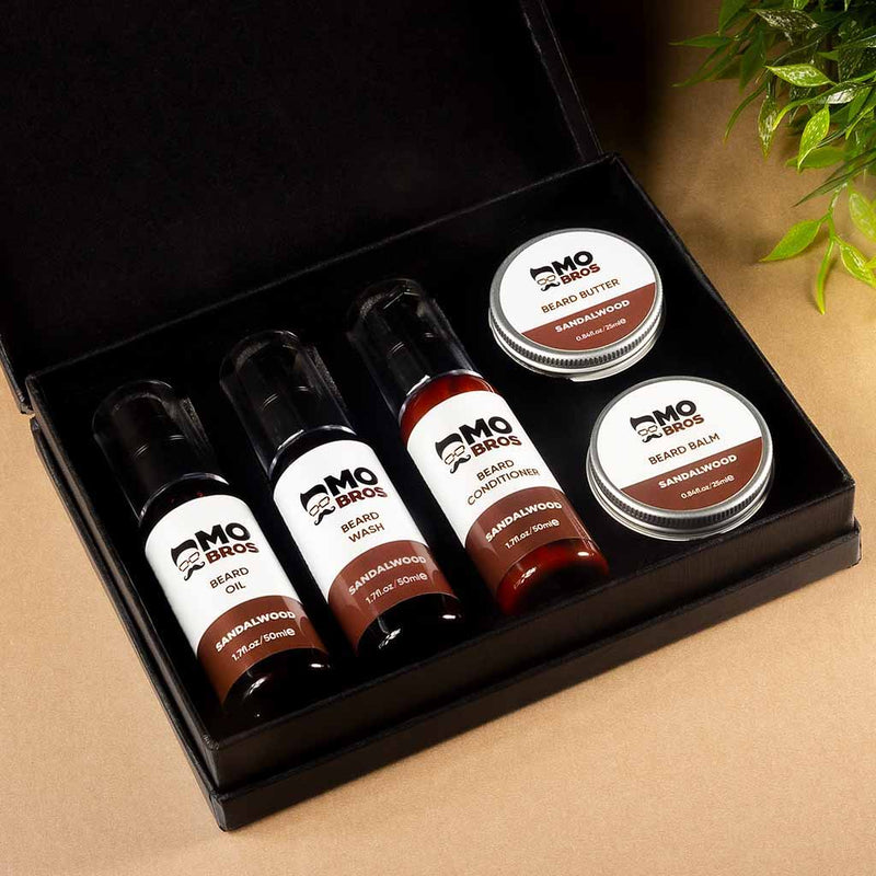 Beard Care Routine Kit Sandalwood