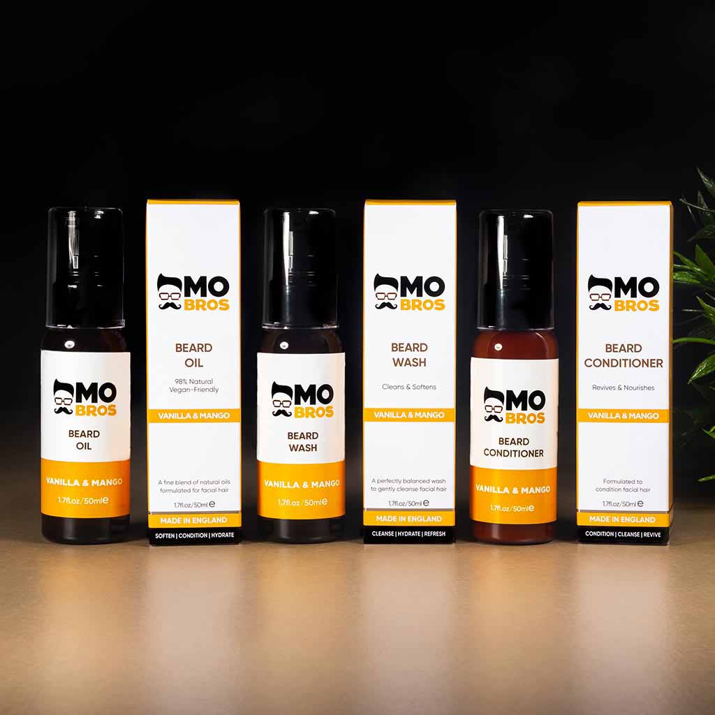 Beard Conditioning Wash + Conditioner + Oil Trio