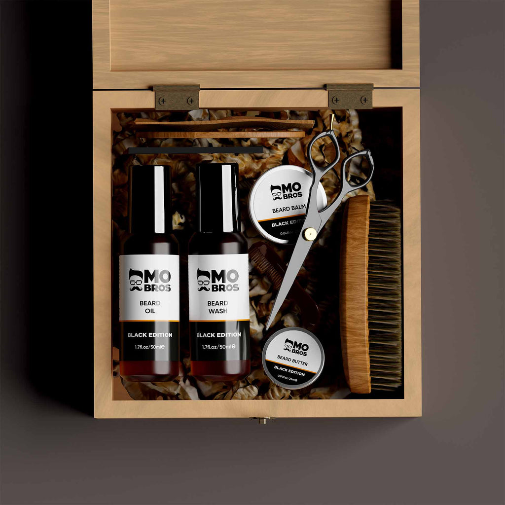 Beard Growth Kit Personalised Grooming Gift Set