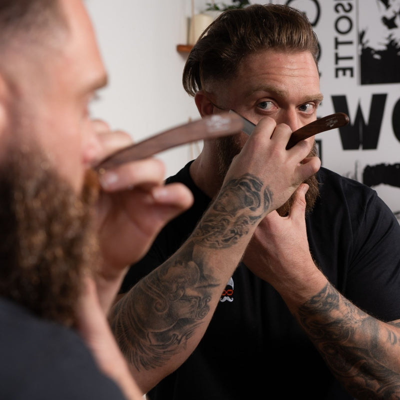 Razor To Style Beard