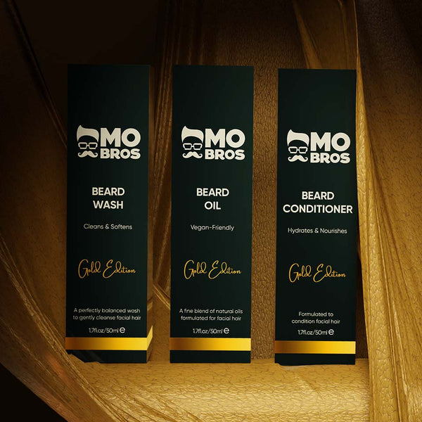 Beard Conditioning Trio - Gold Edition