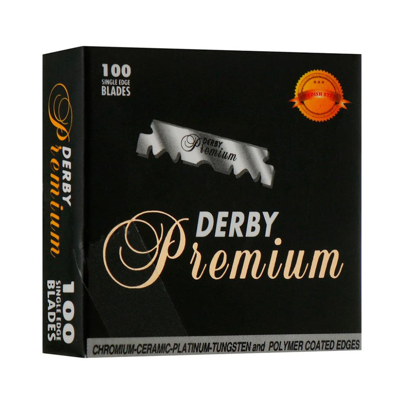 Derby Premium Single Edge Razor Blades (100 Blades)