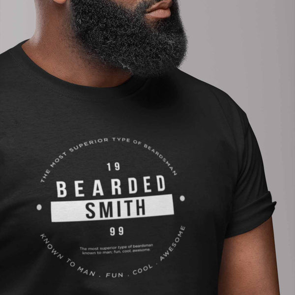Superior Beardsman - Personalised T-Shirt