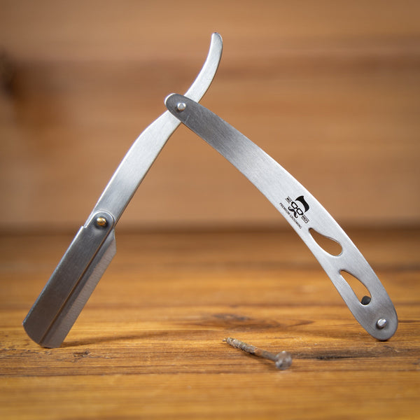 SIlver Cut Throat Razor