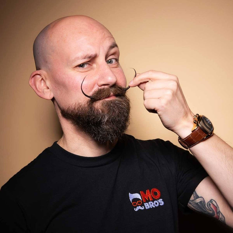 Moustache Comb and Wax Brett