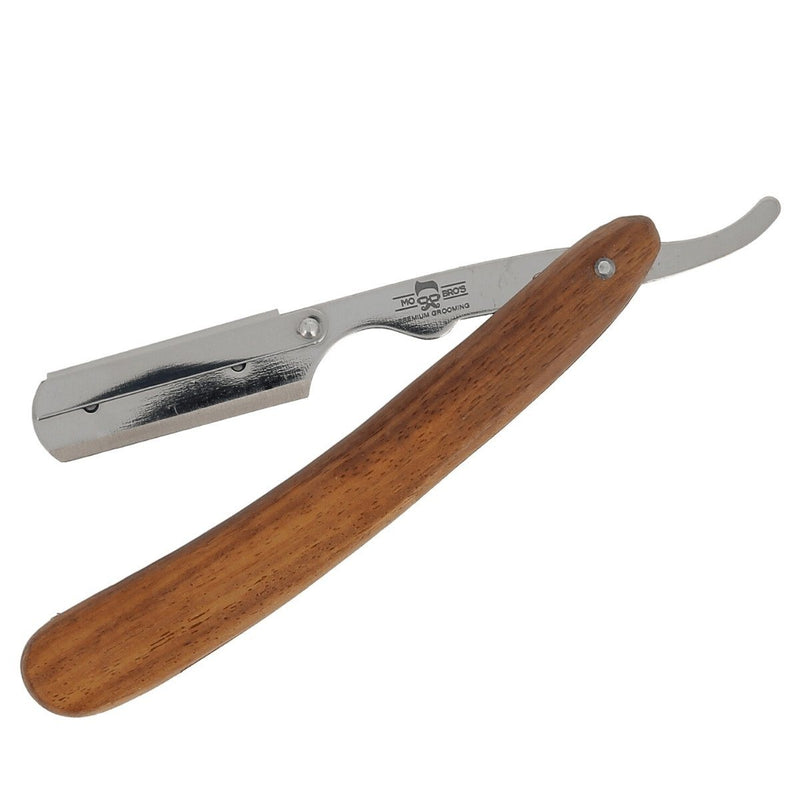 Straight Cut Wooden Razor