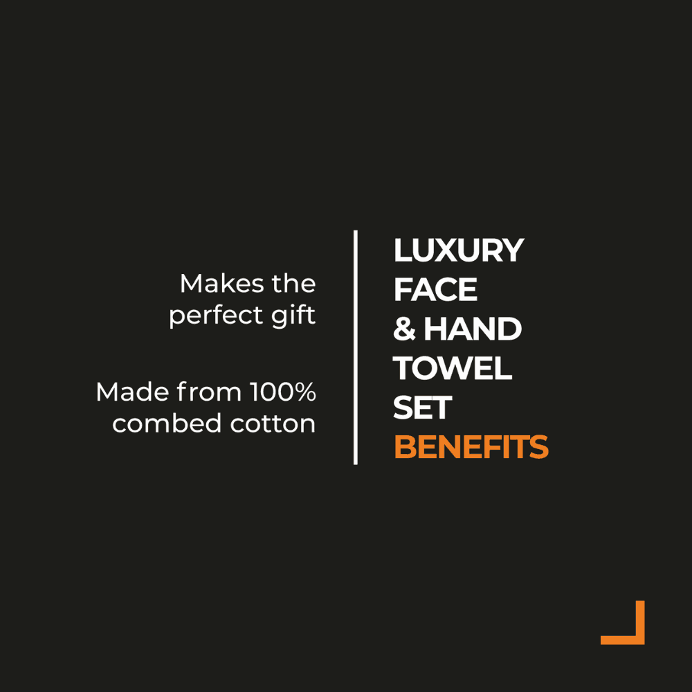 Luxury Face & Hand Towel Set Mo Bros Beard Care Accessories Mo Bro's